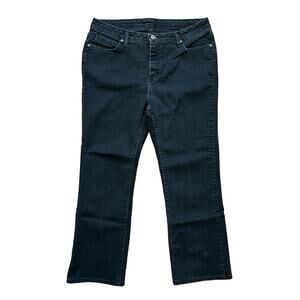 VTG WRANGLER Bootcut Jeans in Black SZ 12P Please read description